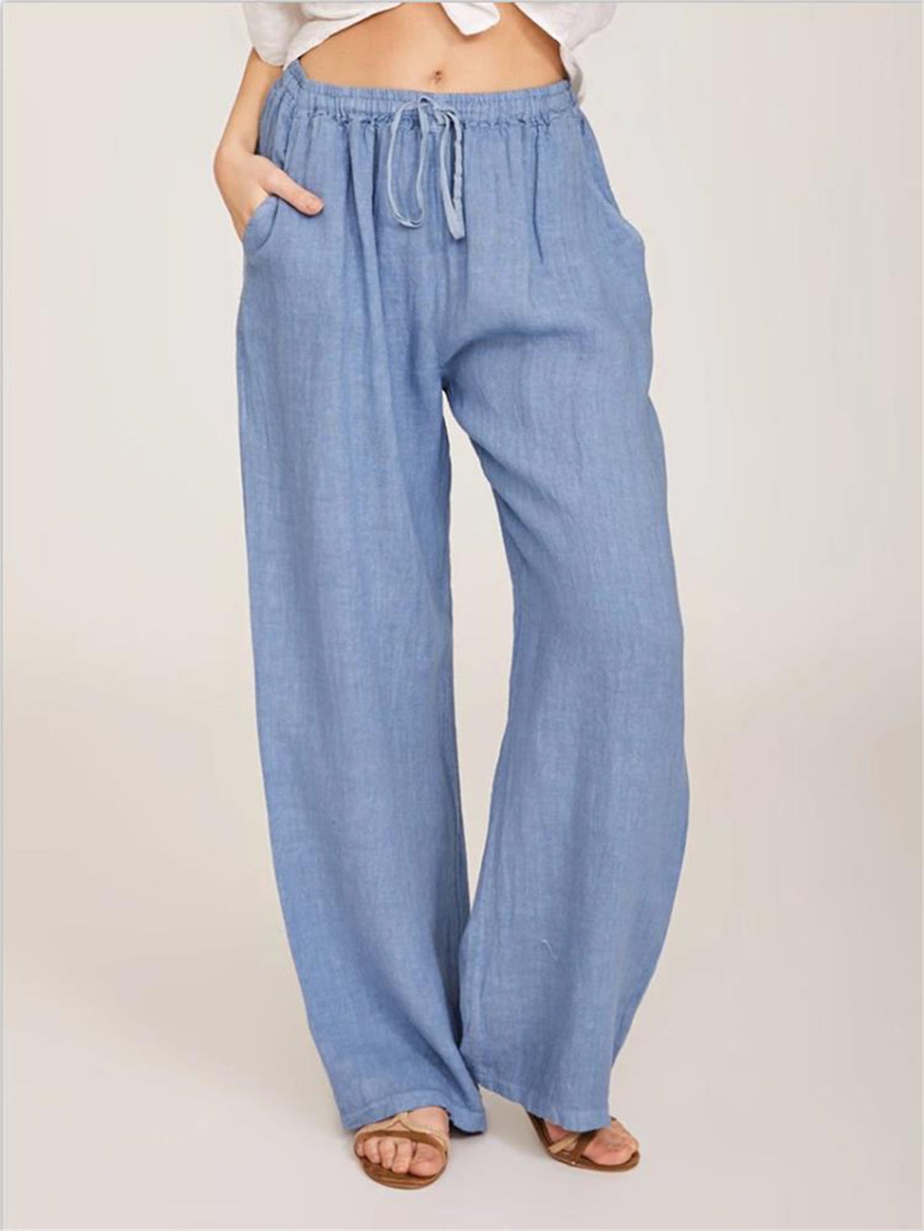 Valen Wide-Leg Trousers