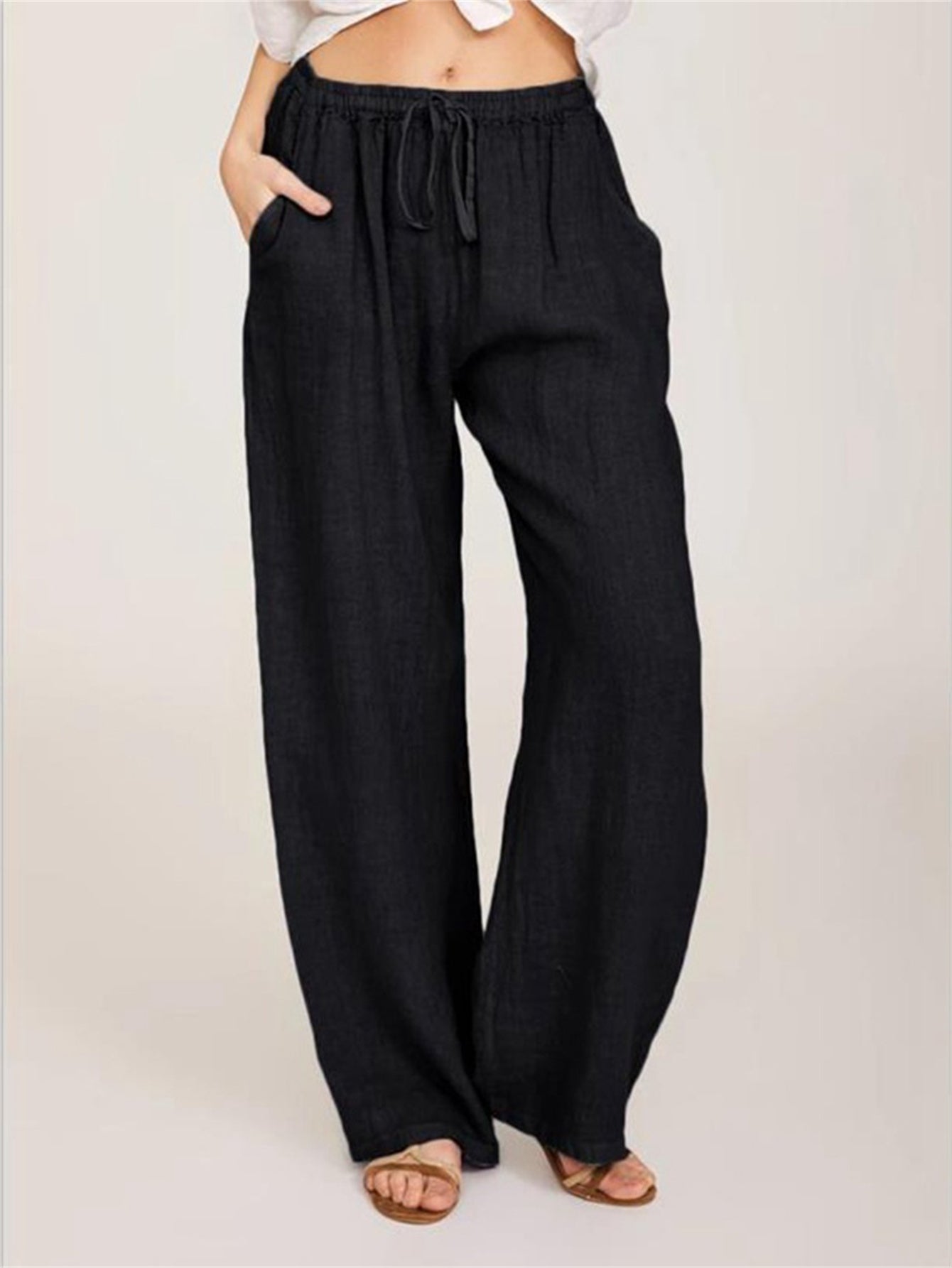 Valen Wide-Leg Trousers