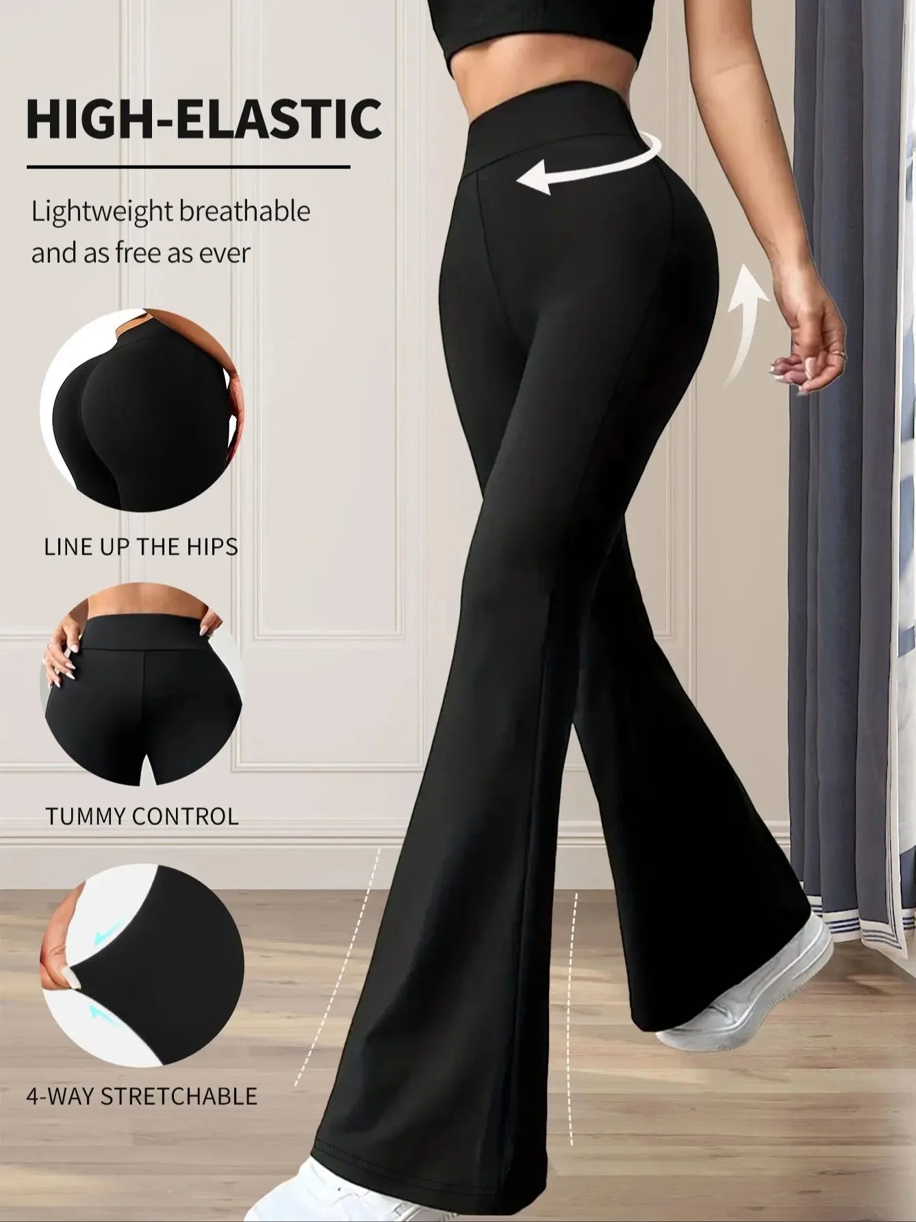 Sable Flare Trousers