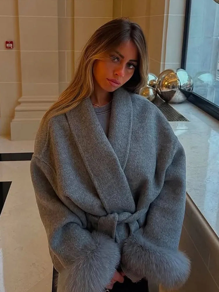 Farrow Wool Short Coat