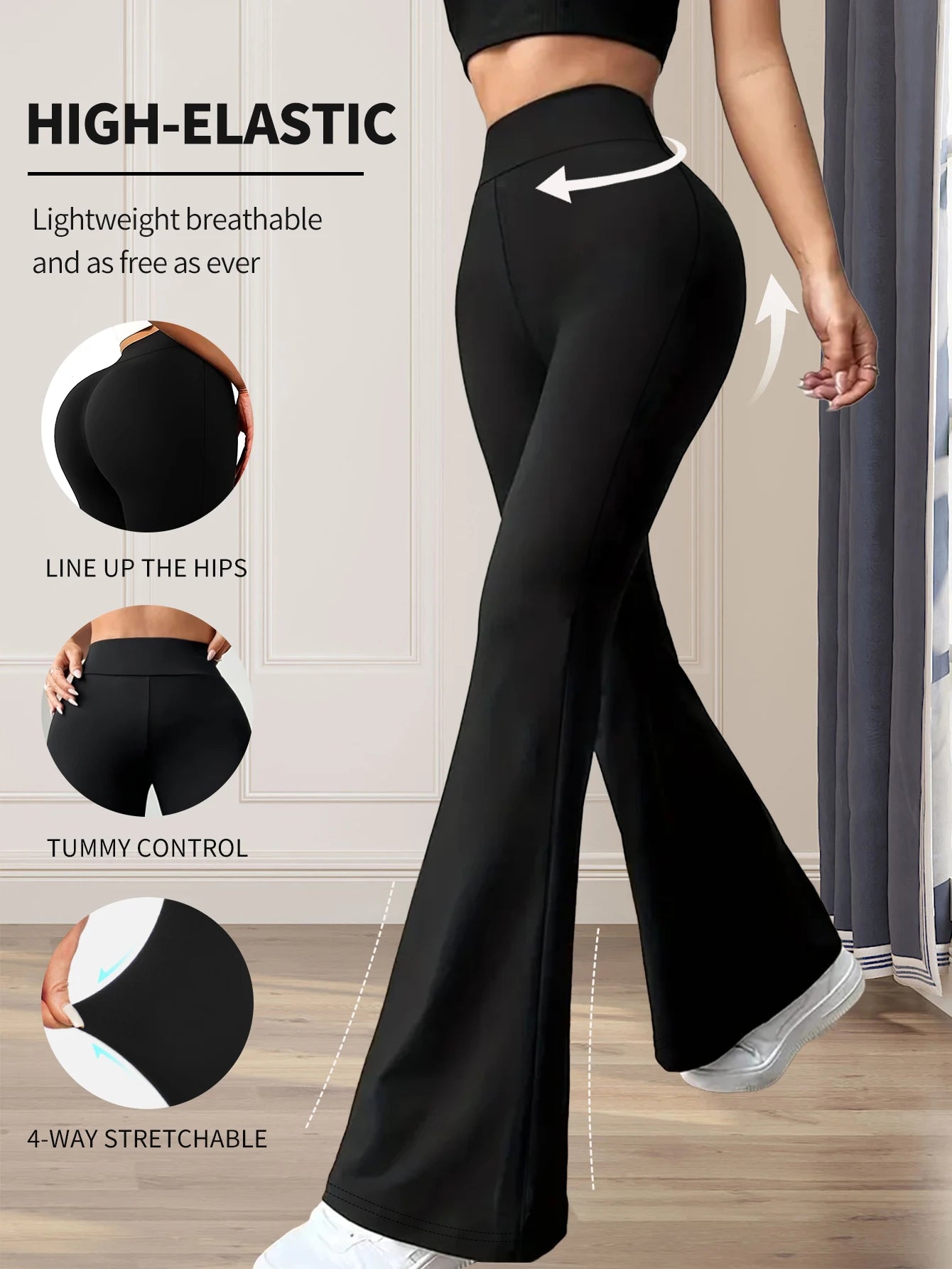 Sable Flare Trousers