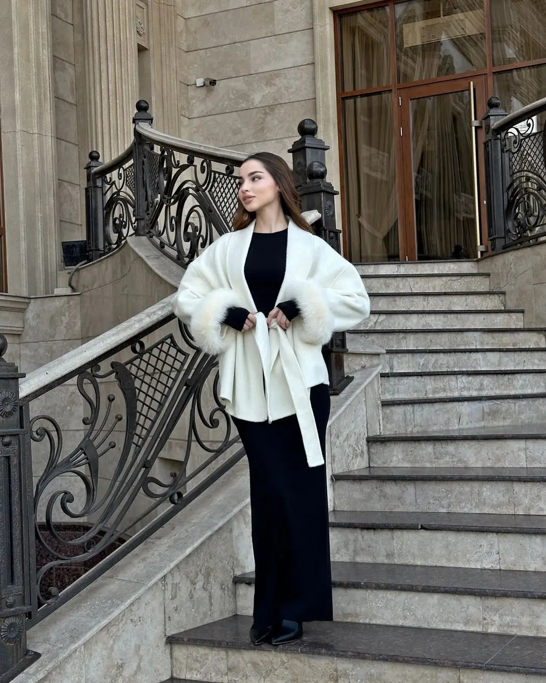 Farrow Wool Short Coat