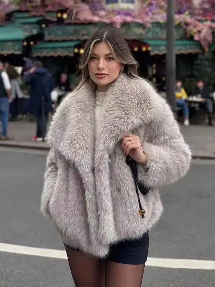 Aster Fur Coat