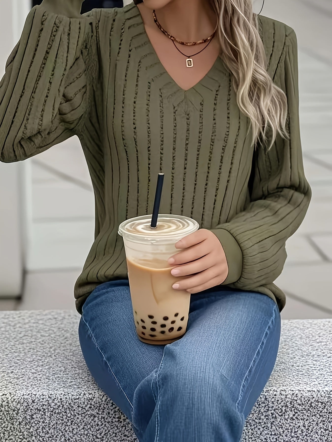 Oakford V-Neck Sweater